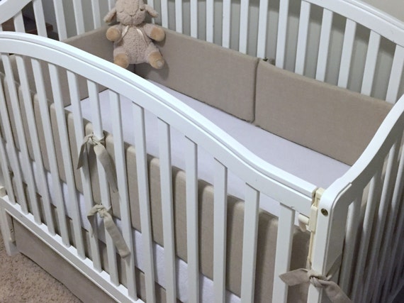 restoration hardware crib bumper