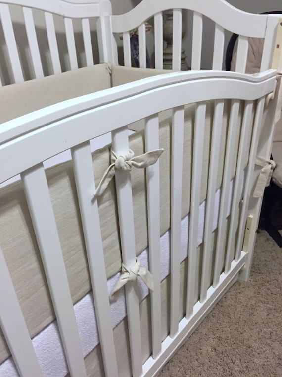 restoration hardware crib bumper