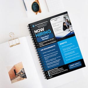 Operations Manager Notebook: Satirical Corporate Office Journal, Coworker Gift