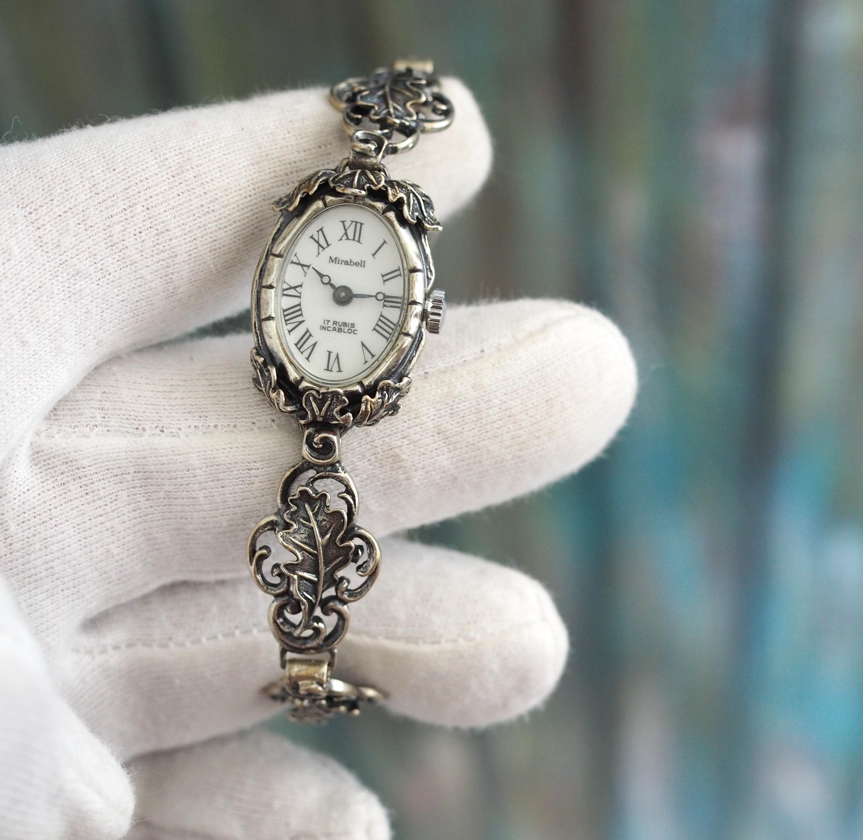 835 Silver Watch - Etsy