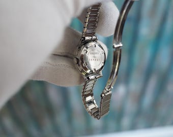 ヴィンテージ セイコー レディース 自動巻き腕時計 22mm ステンレス