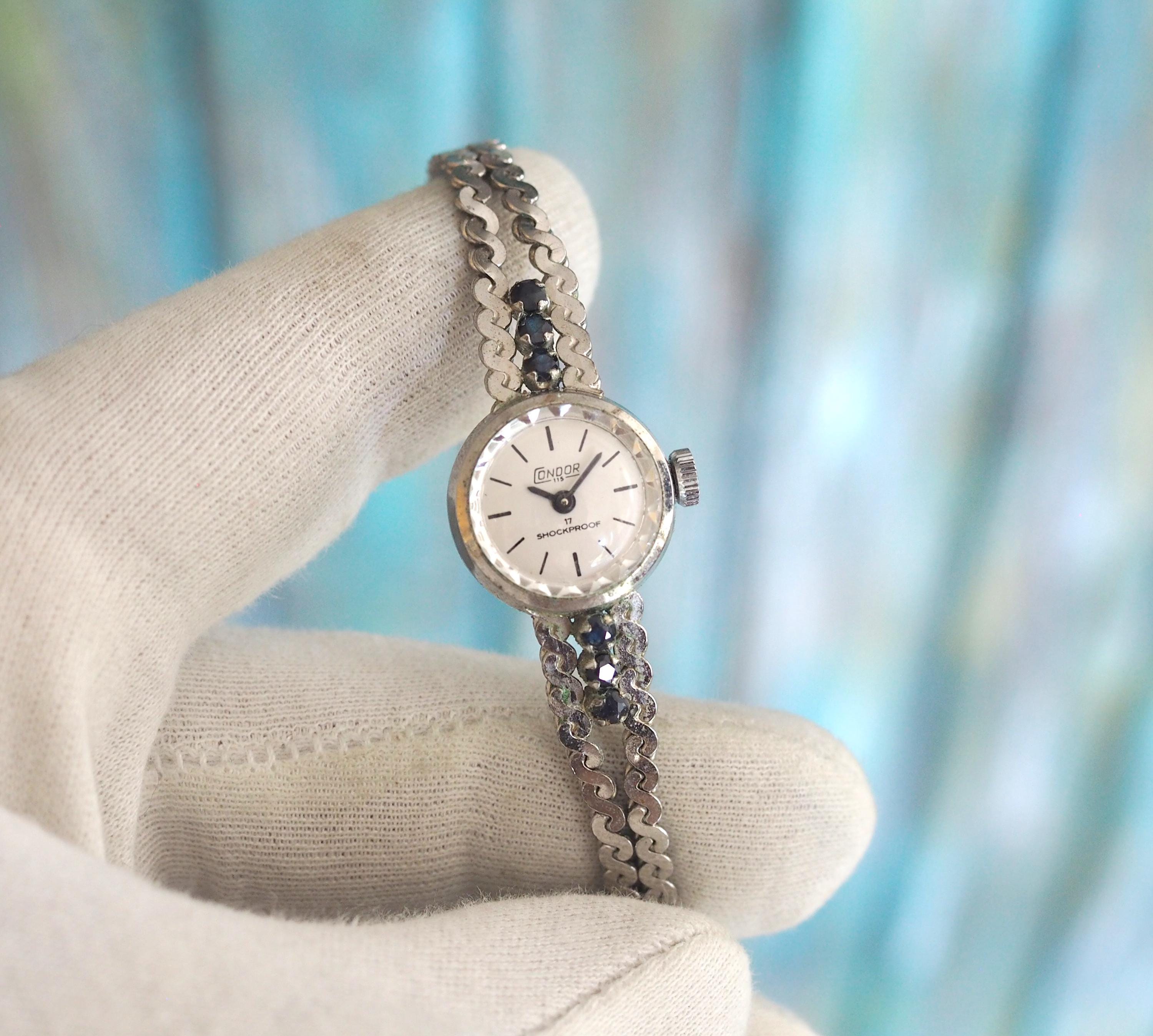 時計 circa 1970s silver 835 watch swiss made circa 1970s silver