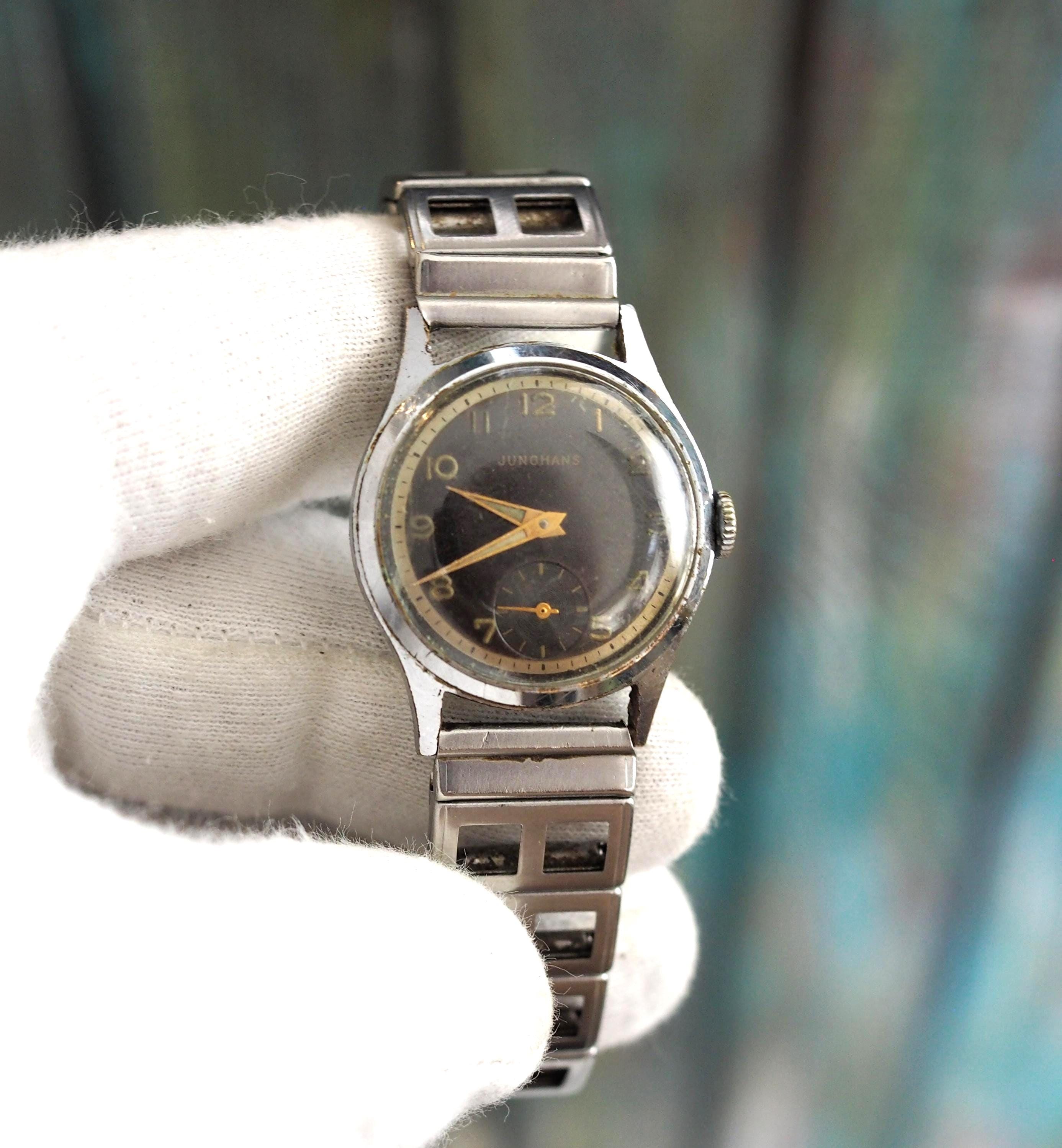 1930s Junghans Military Watch – Hand-wound Mechanical – 28 Mm Case