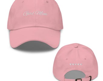 Girl Mom Hat | Trendy Mom Hat | Gift for Mom | Neutral Aesthetic Cap | Mother's Day Gift | Everyday Mom Style