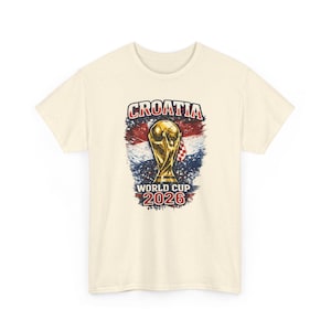 Trofee-T-shirt Kroatië WK 2026 | Voetbalshirt met Kroatische vlag afbeelding 8
