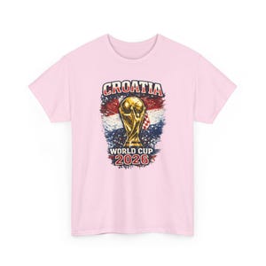 Trofee-T-shirt Kroatië WK 2026 | Voetbalshirt met Kroatische vlag afbeelding 15