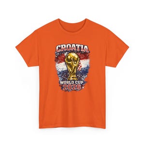 Trofee-T-shirt Kroatië WK 2026 | Voetbalshirt met Kroatische vlag afbeelding 5