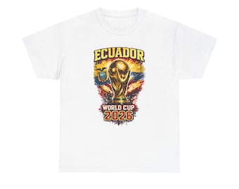 World Cup Ecuador 2026 T-Shirt | Football Trophy Design