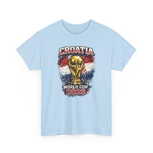 Trofee-T-shirt Kroatië WK 2026 | Voetbalshirt met Kroatische vlag afbeelding 11
