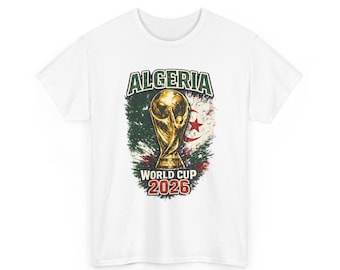 World Cup 2026 Algeria  T-Shirt | Algeria Soccer Tee