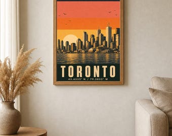 Landmarks — Framed Print