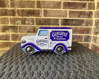 Cadbury's minivingers blikje voor koekjesbezorging