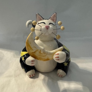 Whimsiclay Cats Amy Lacombe - Etsy
