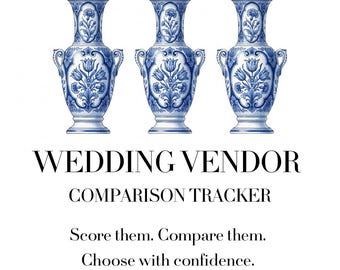 Rastreador de comparación de proveedores de bodas: aplicación interactiva para la planificación