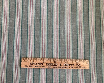 2 yds x 56" wide Waverly Fair Isle Stripe home decor
