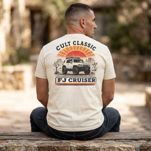 FJ Cruiser Cult Classic T-shirt 2007 2014 Offroad-tröja