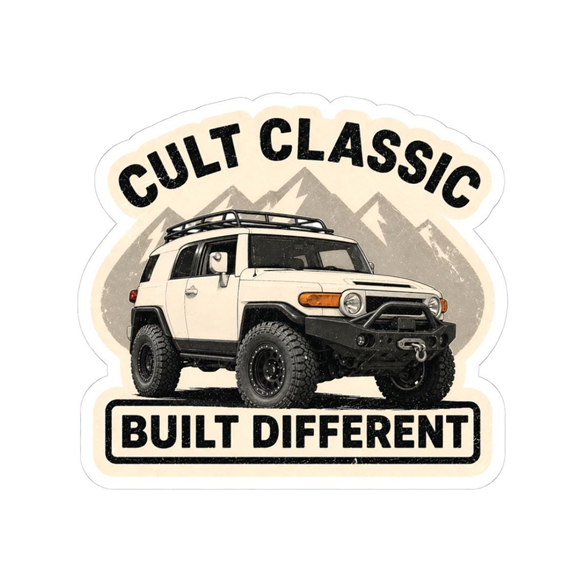 Toyota Fj Cruiser Heritage Decals - Etsy