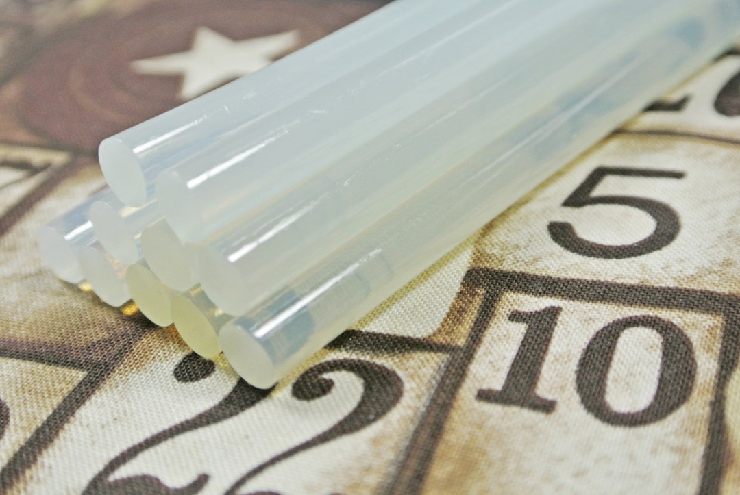 Mini Silicone Glue Sticks 10sticks Etsy
