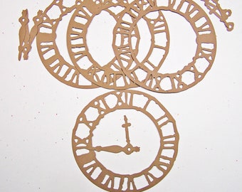 Tim Holtz Wetter Uhr Card Stock Set von 4