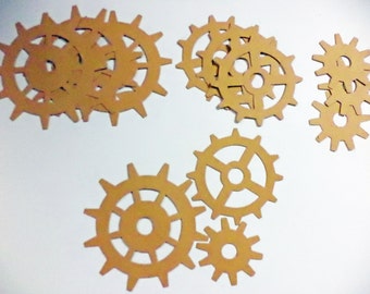 Tim Holtz Gadget Gears Card Stock Set von 4