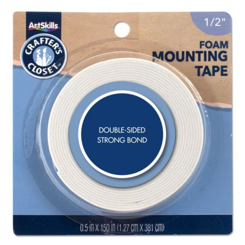 Artskills Crafters Closet Foam Double Sided Mounting Tape Etsy