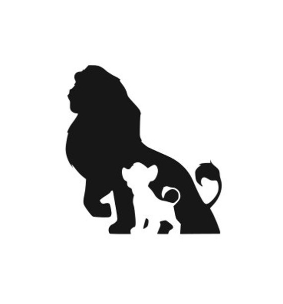 Lion King SVG cutting file for Silhouette and Cricut | Etsy
