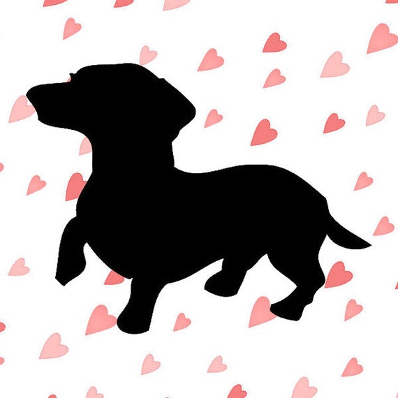 Download Dachshund SVG cutting file for Silhouette and Cricut with EPS | Etsy