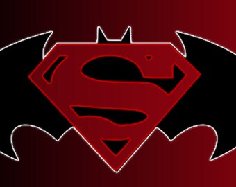 Download Batman vs superman | Etsy