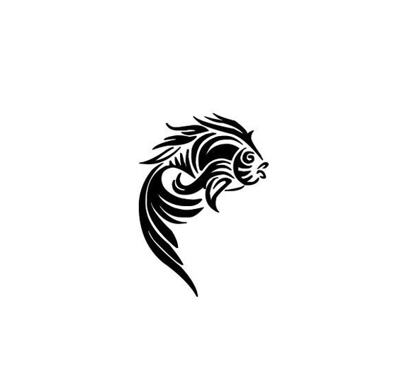 Download Items similar to Tribal Fish SVG-DXF-EPS cut-Cricut ...