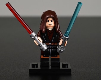 MOC Anakin Skywalker Minifigure - Star Wars Lego Compatible, Birthday Gift for Fans