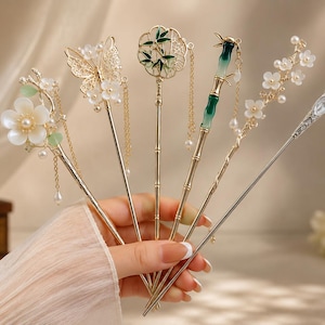 Vintage Pearl Hair Pin - Etsy display picture 2