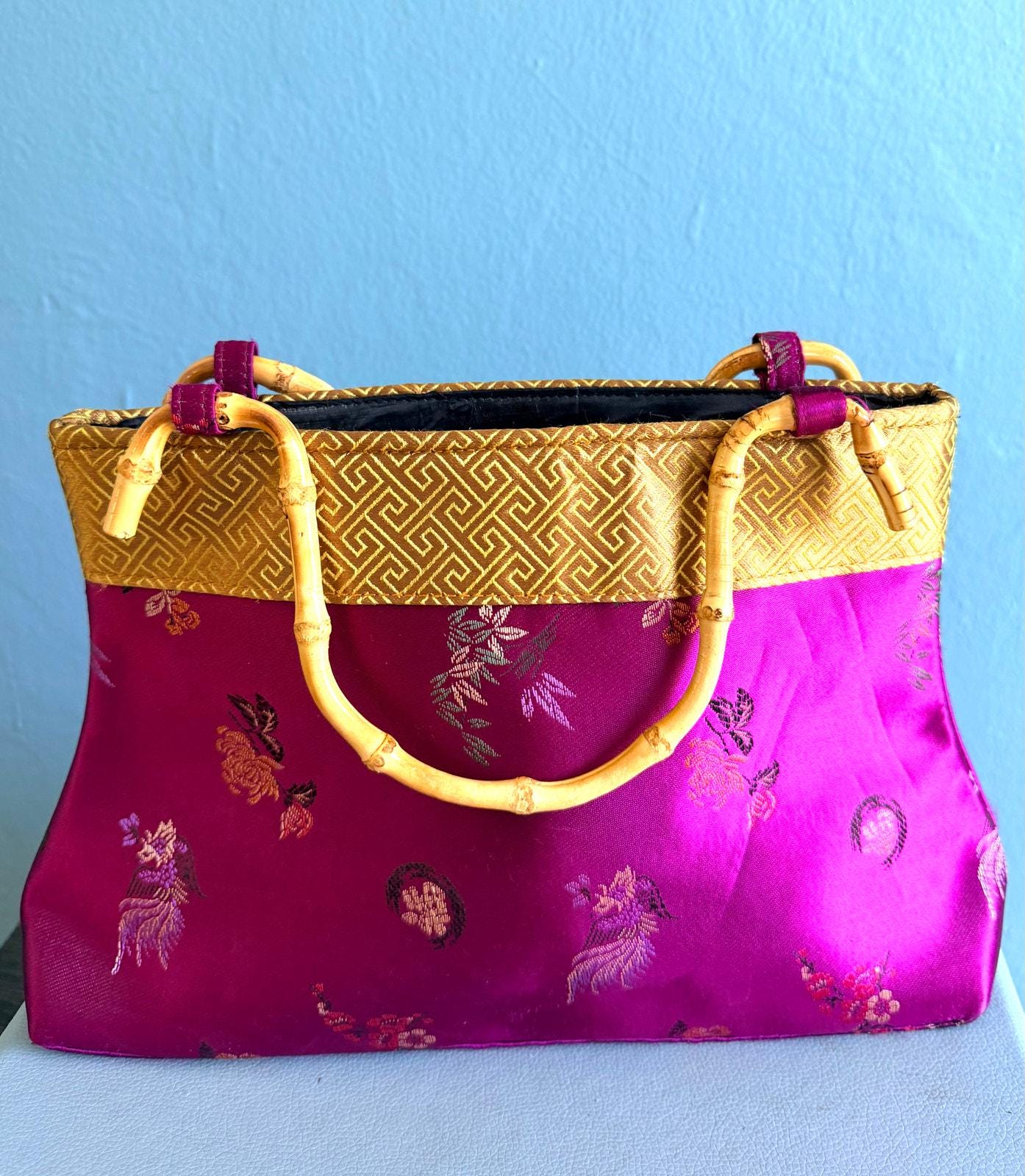 Vintage Asian Handbag - Etsy