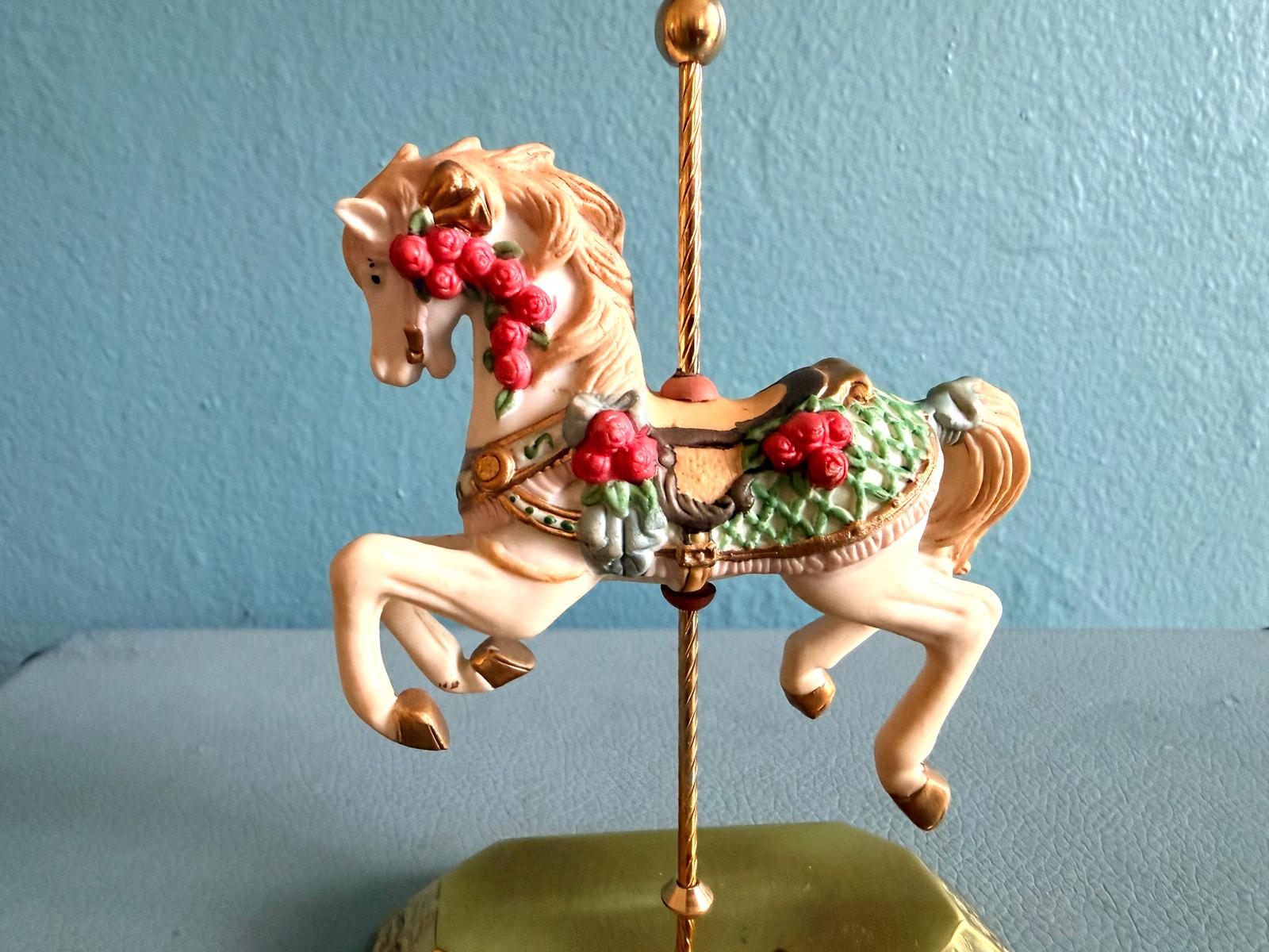 Carousel Horse Figurines - Etsy