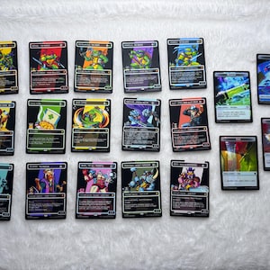All TMNT Pixel Arts | MTG | Proxy | Custom | Fan-Made | Ninja | Turtles | ALL Tokens Included
