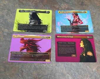 Custom mtg horizontalkommandant für Deckboxen | Anzeige | mtg | Magie der Versammlung | Kommandant