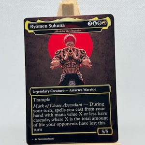 jjk mtg cards Custom MTG: Sukuna x Gojo Thresholds of Transformation
