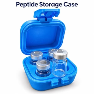 Peptide Vial Case, 4-Slot  | 3mL, 5mL, 10mL