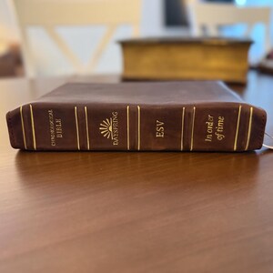 Custom bible rebind