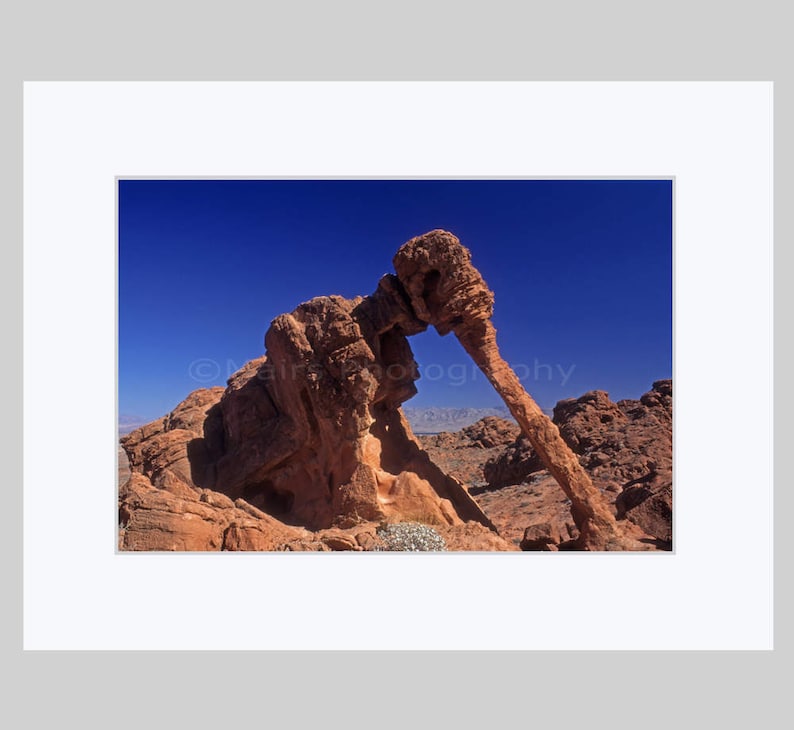 Nevada Valley of Fire Desert Landscape Red Sandstone Nature Travel Photography Fine Art Photography matted /& signed Original Photograph