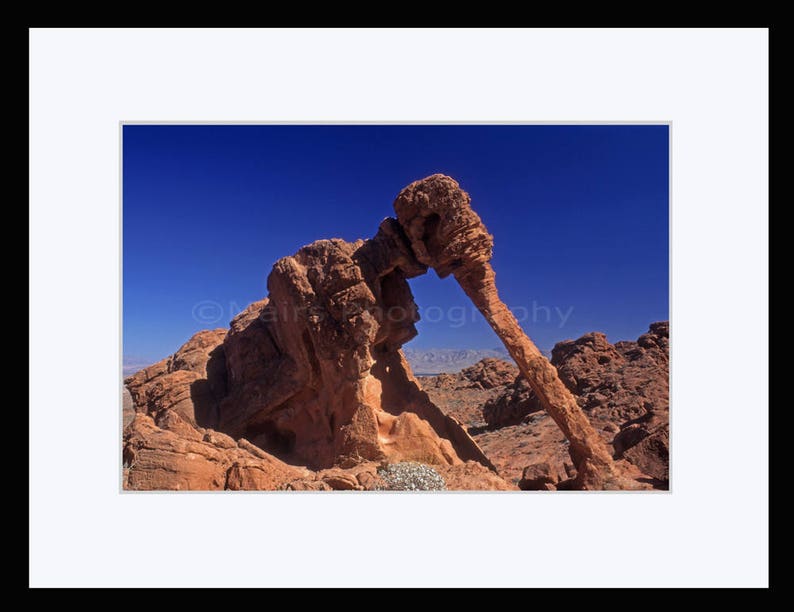 Nevada Valley of Fire Desert Landscape Red Sandstone Nature Travel Photography Fine Art Photography matted /& signed Original Photograph