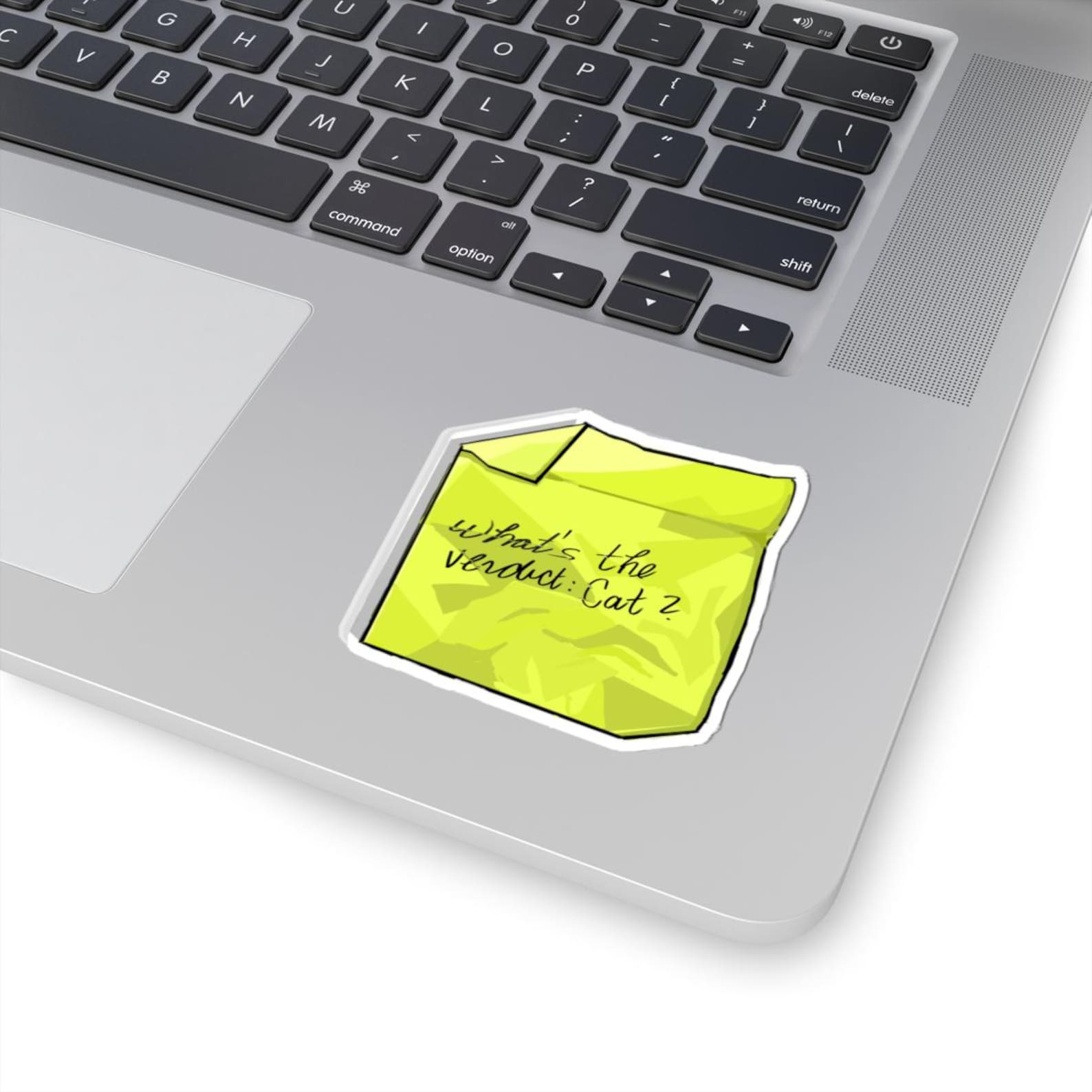 Obsession Sticky Note Obsession (2026) What's the Verdict: Cat? Sticker | Kiss-cut Sticky ...