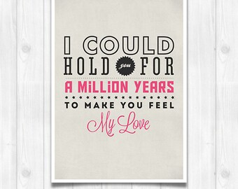 Bob Dylan print - Make You Feel My Love - Music poster Music print Lyrics Print