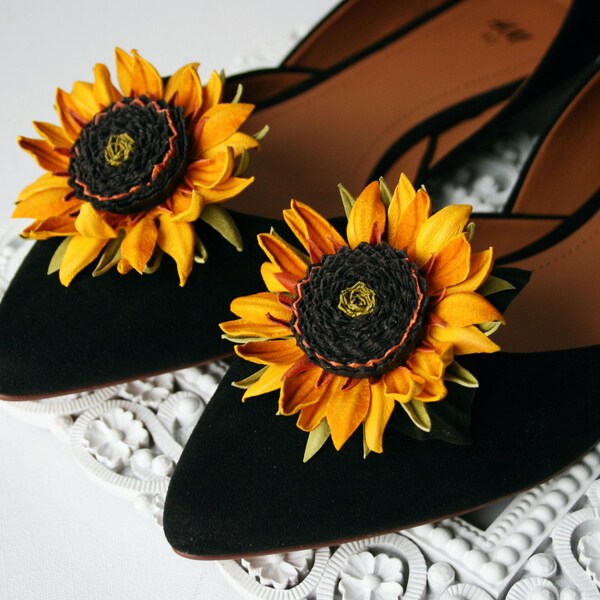 Sunflower Shoes Etsy