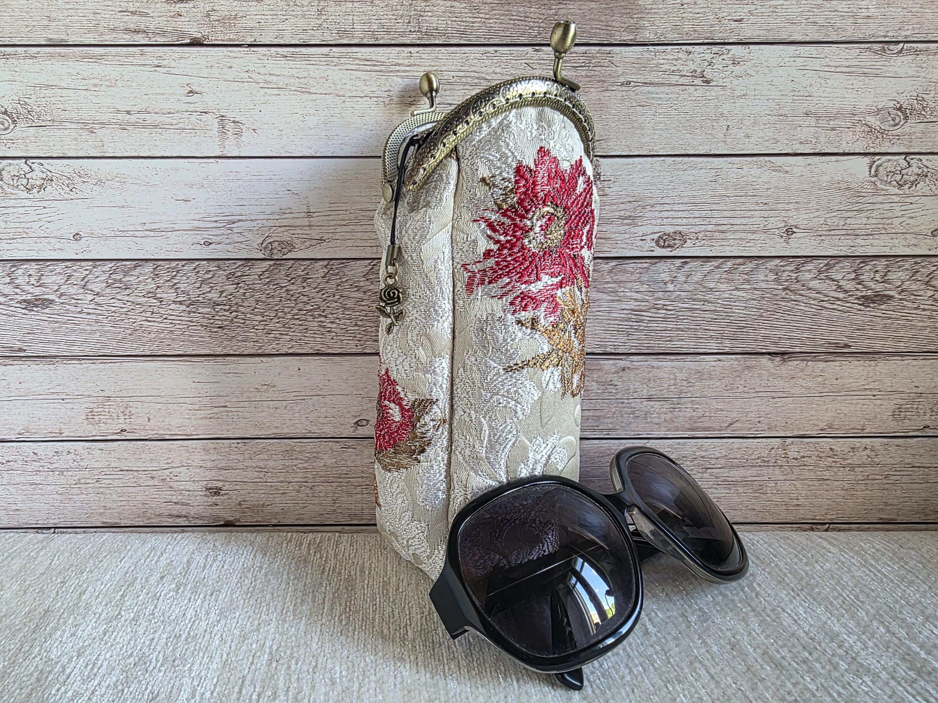 39 Best Eyeglasses Cases: Stylish and Protective Options for Your Eyewear 35 Eyeglass case, fabric sunglass pouch, handmade glasses wallet,…