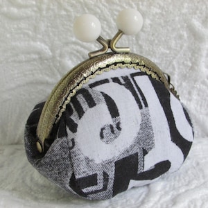 Geldbörse, Münzportemonnaie mit Kussverschluss, Retro-Stil-Brieftasche mit Clip, Münzbeutel mit Kussverschluss, Münzbeutel im Vintage-Stil, handgefertigte Geschenke