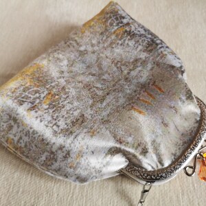 Kisslock purse, crossbody Wedding bag, vintage style clutch, evening purse, evening bag, shoulder bag, women phone purse, crystal sling bag image 6