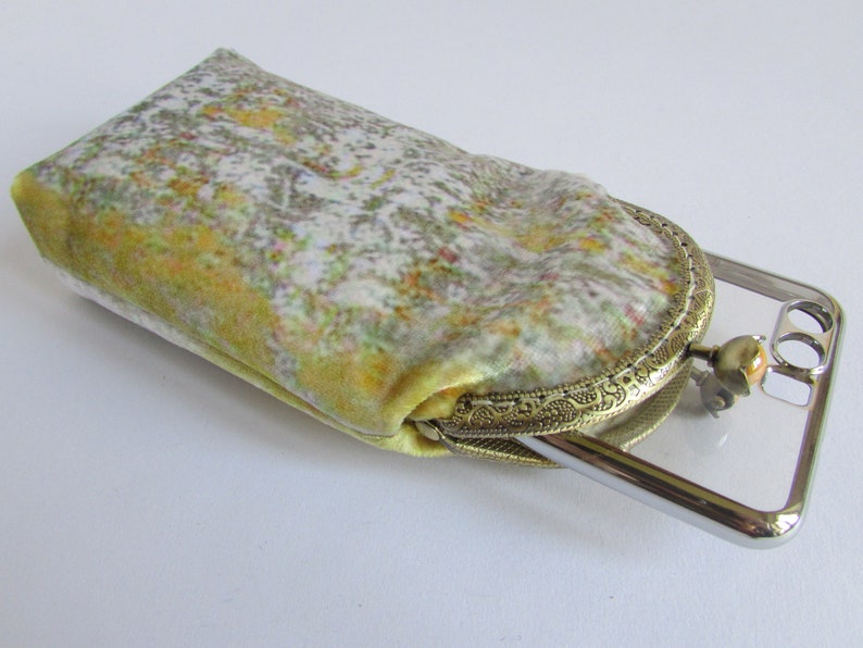 Soft Eyeglass case fabric sunglass case women clasp glasses Etsy