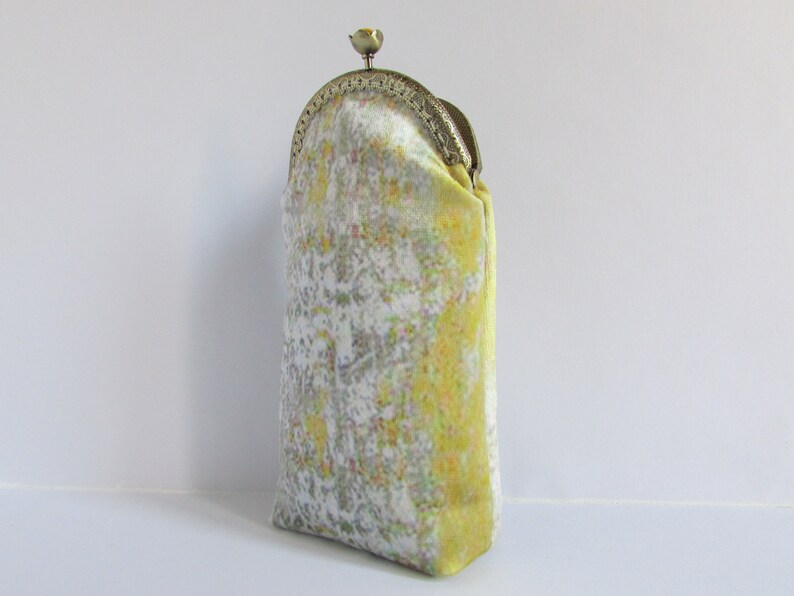 Soft Eyeglass case fabric sunglass case women clasp glasses Etsy