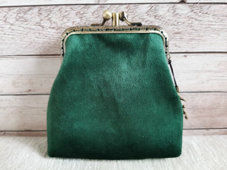 Amelie Retro Kiss-Lock Coin Purse