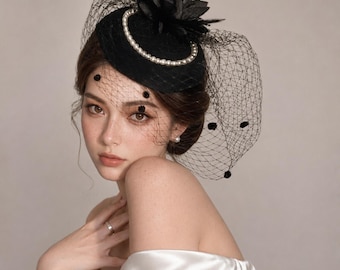 Handmade Fascinator Headband for Women, Sinamay Fascinator, Feather Fascinator, Kentucky Derby Fascinator, Ladies Wedding Hat, Gift for Her